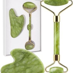 TYROCX Gua Sha Facial Tools & Jade Roller Massager