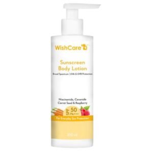 WishCare Sunscreen Body Lotion with SPF 50 PA+++ 200ml