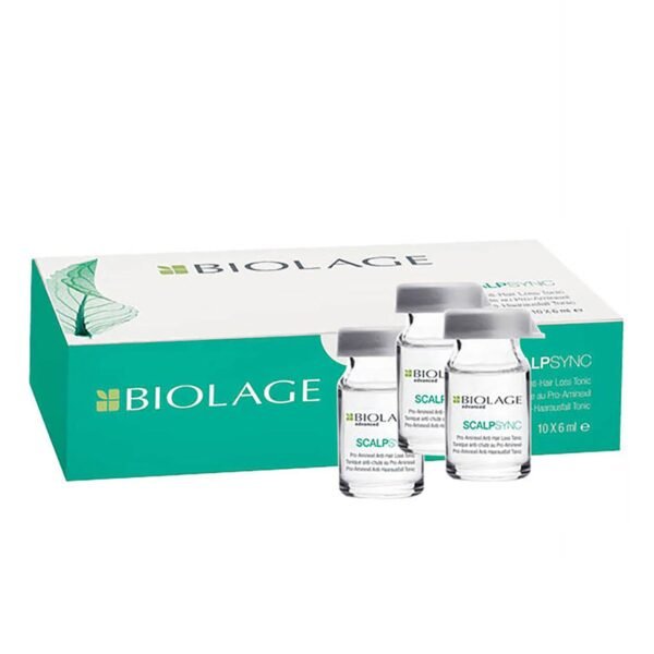 BIOLAGE Scalpsync Aminexil Hair treatment Hair Strength for Hairfall (10X6ml)