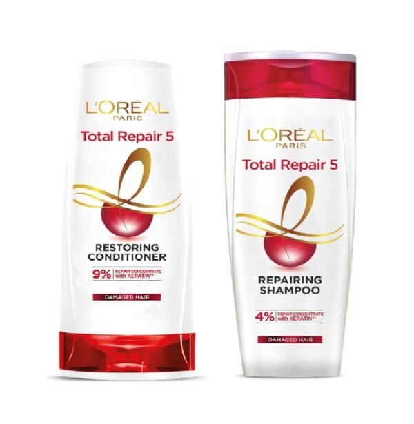 L'Oreal Paris Total Repair 5 COMBO Shampoo-82.5ml + Conditioner-71.5ml (2 Items in the set)