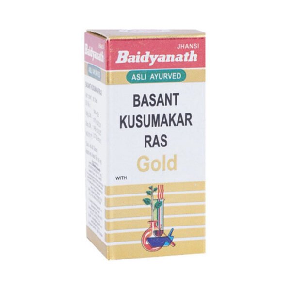 Baidyanath Basantkusmakar Ras - 25 Tablets 25 tabs - Image 2