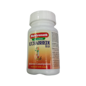 Baidyanath Jhansi Ichhabhedi Ras (Jaypal Yukta) 40 tabs