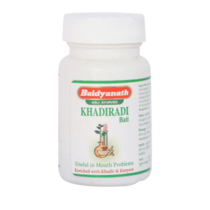 Baidyanath Jhansi Khadiradi Bati 5 gm tabs