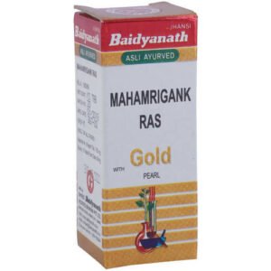 Baidyanath Jhansi Mahamrigank Ras (With Gold & Pearl) Tablets 5 Tabs