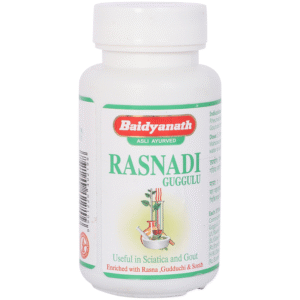 Baidyanath Jhansi Rasnadi Guggulu 80 tabs