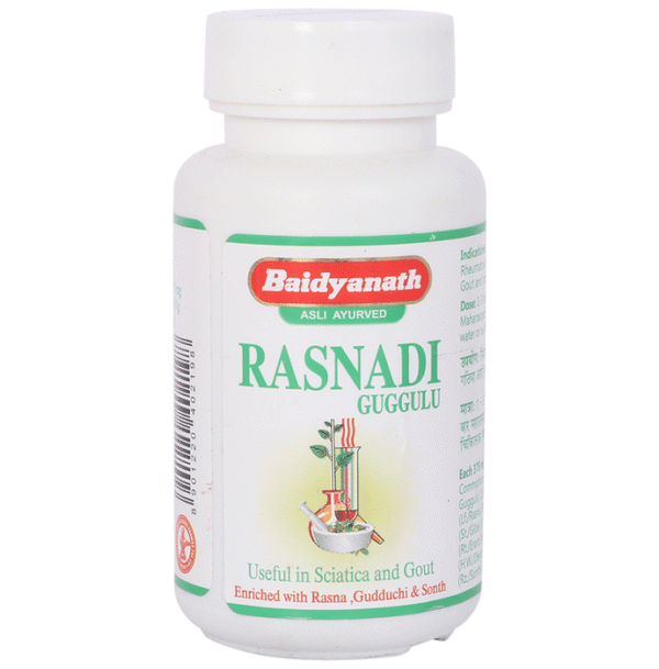 Baidyanath Jhansi Rasnadi Guggulu 80 tabs