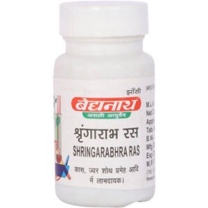 Baidyanath Jhansi Shringarabhra Ras Tablets 40 Tabs