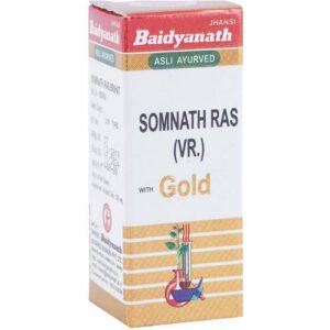 Baidyanath Jhansi Somnath Ras VR With Gold 10 Tabs