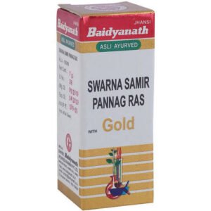 Baidyanath Jhansi Swarna Samir Ras With Gold 1 gm