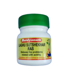 Baidyanath Laghu Sutshekhar Tablets 40 tabs (North Packing)