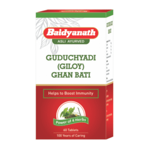 Baidyanath Nagpur Guduchi Giloy Ghanbati 60 Tabs