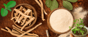 Tulsi, Ashwagandha and brahmi