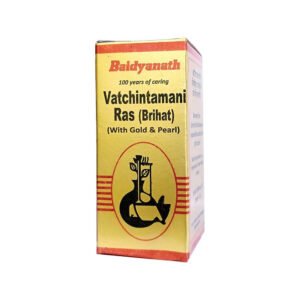 Baidyanath Vatchintamani Ras (Brihat) (With Gold & Pearl) - 10 Tabs Pack of 2