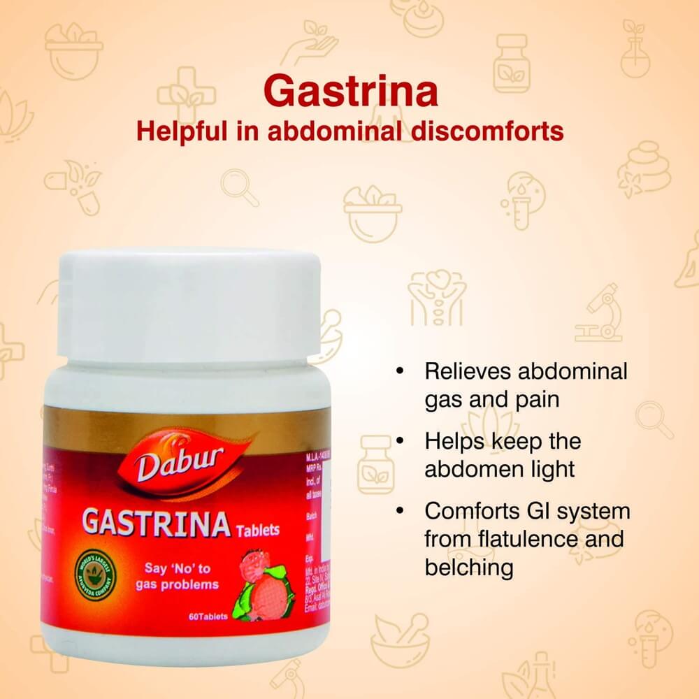 Dabur Gastrina - 60 Tablets - Image 2
