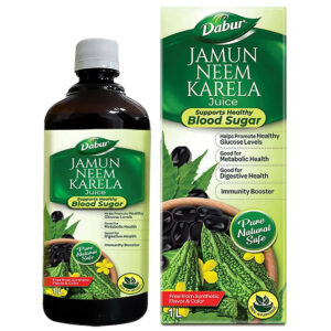 Dabur Jamun Neem Karela Juice - 1 L Pack of 2