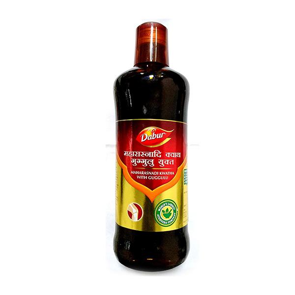 Dabur Maharasnadi Kwath With Gugglu - 450 ml Pack of 2