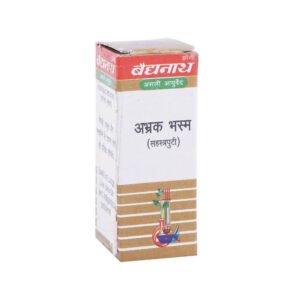Baidyanath Jhansi Abhrak Bhasma (Sha.puti) 500 mg
