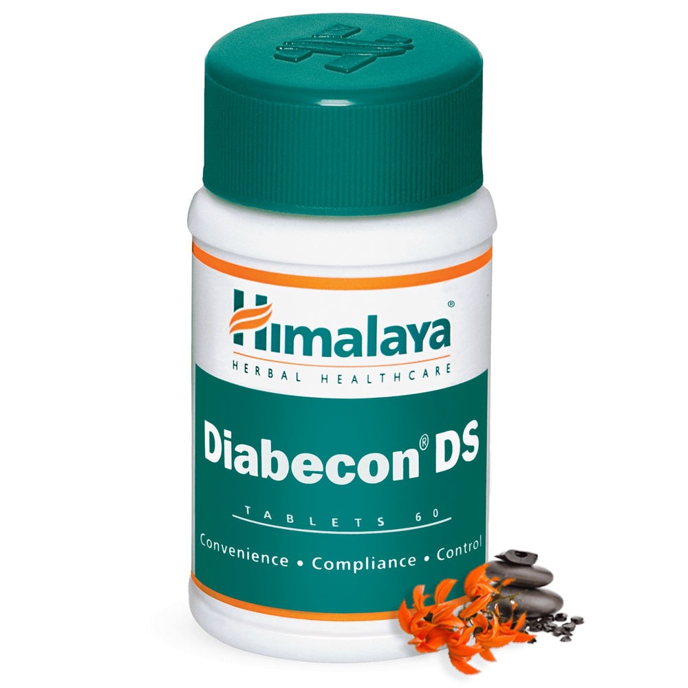 Himalaya Herbals - Diabecon (DS) Tablets - Pack of 1 / 60 tabs - Image 2
