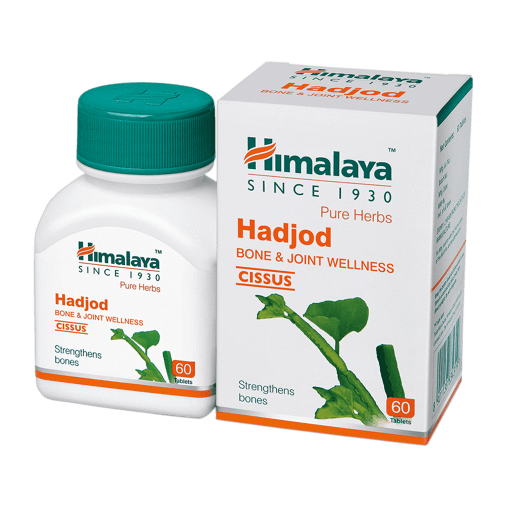 Himalaya Herbals - Hadjod Bone & Joint Wellness - Pack of 1 / 60 tabs