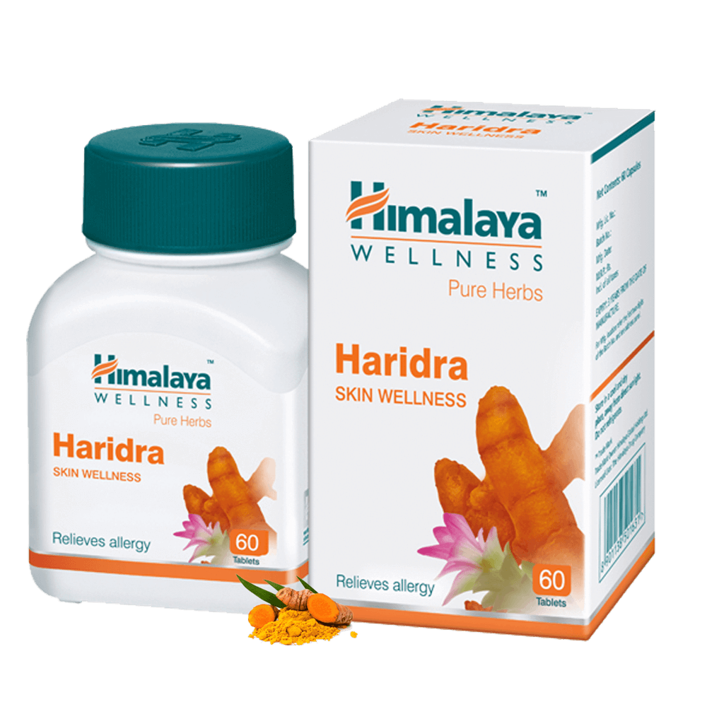 Himalaya Herbals - Haridra Skin Wellness - Pack of 1 / 60 tabs - Image 2