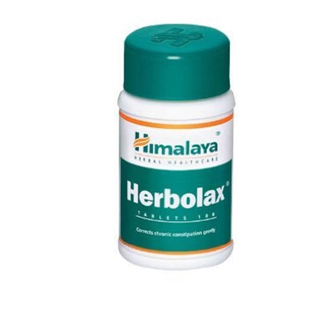 Himalaya Herbals - Herbolax Tablets - Pack of 1 / 100 tabs