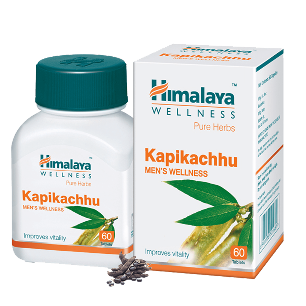 Himalaya Herbals - Kapikachhu Men's Wellness - Pack of 1 / 60 tabs - Image 2