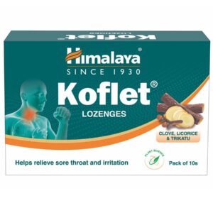 Himalaya Herbals Koflet-SF Lozenges - Lemon Line / 60 tabs