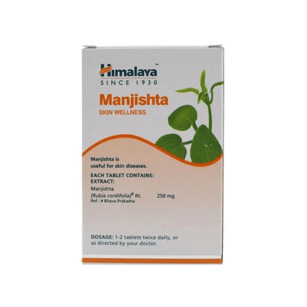 Himalaya Herbals - Manjishtha Skin Wellness - Pack of 1 / 60 tabs - Image 2