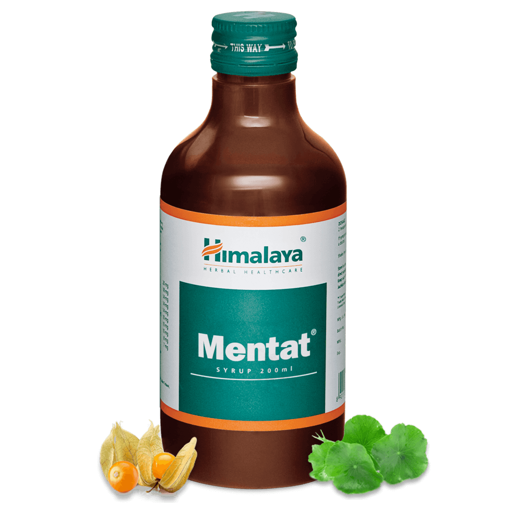 Himalaya Herbals - Mentat Syrup - 200 ml / Pack of 1 - Image 2