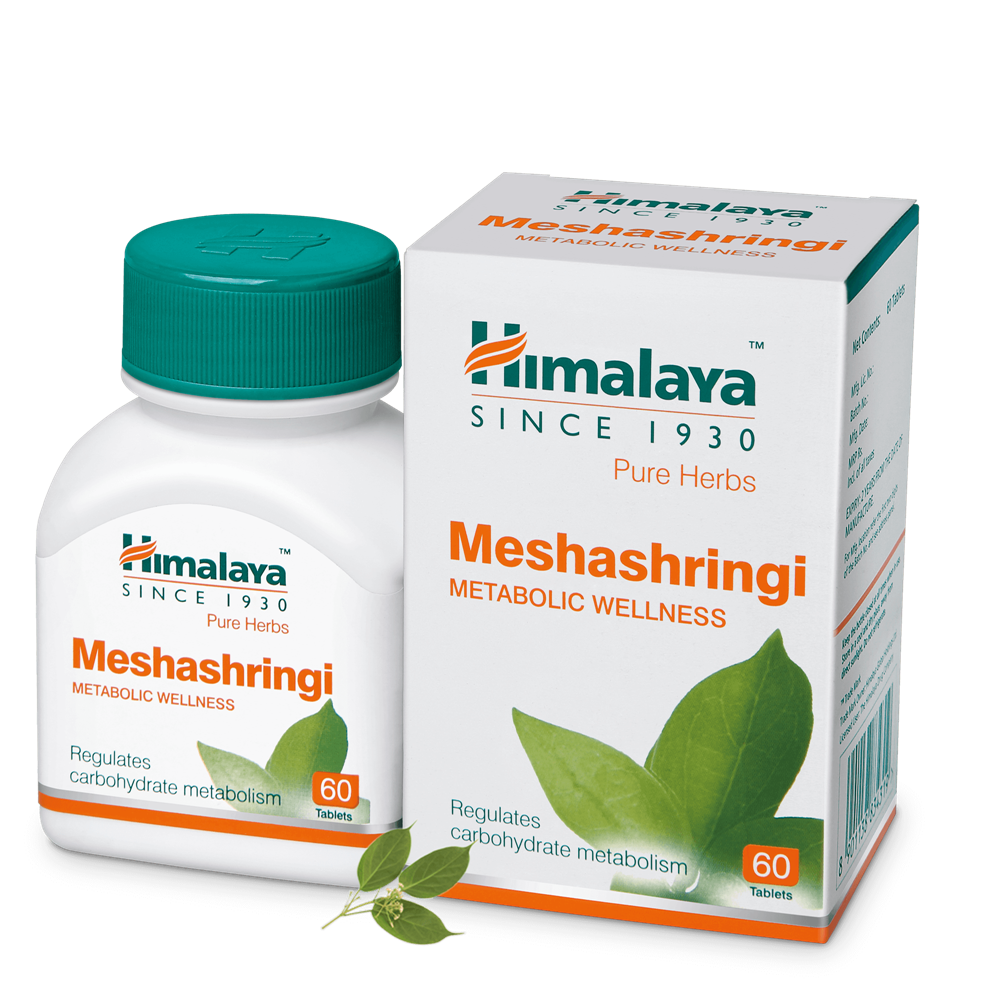 Himalaya Herbals - Meshashringi Tablets - Pack of 1 / 60 tabs