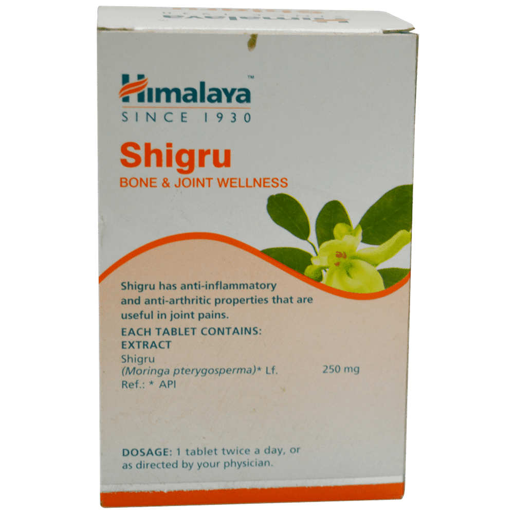 Himalaya Herbals Shigru - Pack of 1 / 60 tabs - Image 2