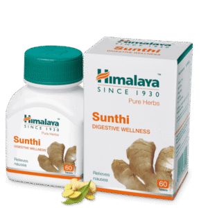 Himalaya Herbals Sunthi Digestive Wellness Tabs - Pack of 1 / 60 tabs