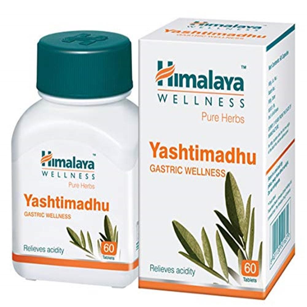 Himalaya Herbals - Yashtimadhu Gastric Wellness - Pack of 1 / 60 tabs - Image 2