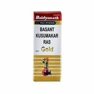 Baidyanath Jhansi Basant Kusumakar Ras Gold 25 tabs