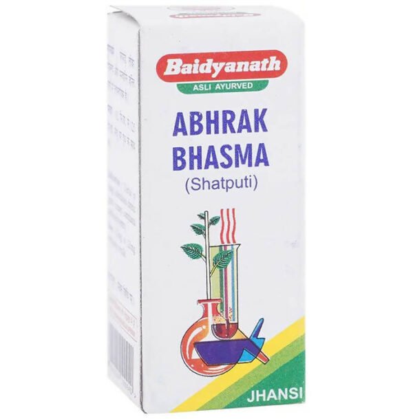 Baidyanath Jhansi Abhrak Bhasma (Shatputi) 1 gm