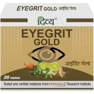 Patanjali Eyegrit Gold Tabs - 20 tabs / Pack of 1