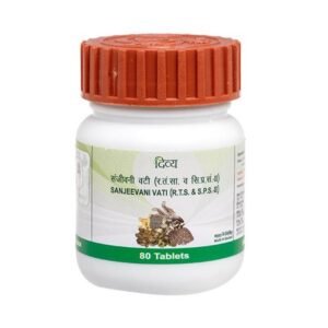 Patanjali Sanjivani Vati / Sanjeevani Vati - 80 tabs / Pack of 1