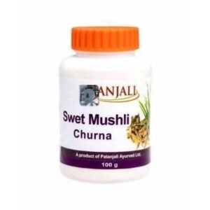 Patanjali Swet Mushli Churna - 100 gm / Pack of 1