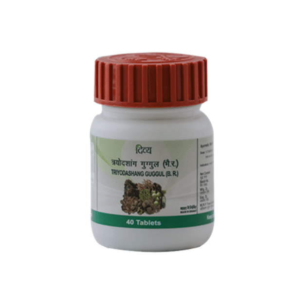 Patanjali Triyodashang Guggul - 40 tabs / Pack of 1 - Image 2
