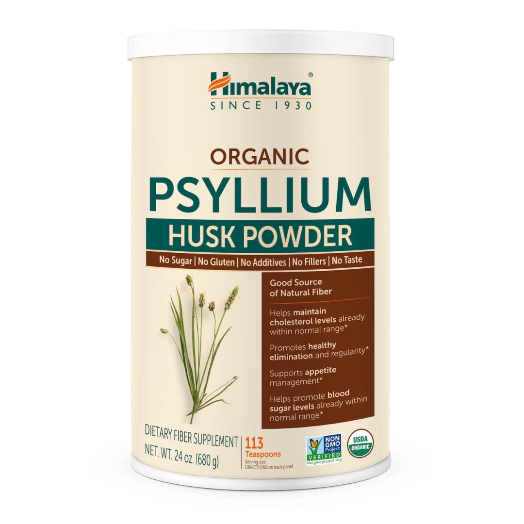 Organic Psyllium Husk Powder Pack of 2