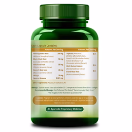 Vlado's Himalayan Organics Ashwagandha Gold | Supports Strength, Energy & Immunity | 60 Veg Capsules - Image 2