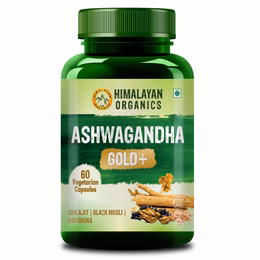 Vlado's Himalayan Organics Ashwagandha Gold | Supports Strength, Energy & Immunity | 60 Veg Capsules