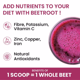 Vlado's Himalayan Organics Beetroot Powder For Face, Skin & Hair I Drinking | Eating | 100% Pure | Boost Energy | Shining Skin | Rich In Antioxidants Natural Brightening, Anti-Aging & Glowing Complexion 100g - Image 7