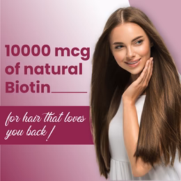 Vlado’s Himalayan Organics Biotin 10000 MCG tablets for Hair Growth, Radiant Skin and Stronger Nails I Sesbania Grandiflora Extract Biotin I Biotin Supplement for men & Women - 90 Veg Tablets - Image 8