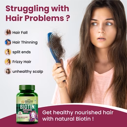 Vlado’s Himalayan Organics Biotin 10000 MCG tablets for Hair Growth, Radiant Skin and Stronger Nails I Sesbania Grandiflora Extract Biotin I Biotin Supplement for men & Women - 90 Veg Tablets - Image 3