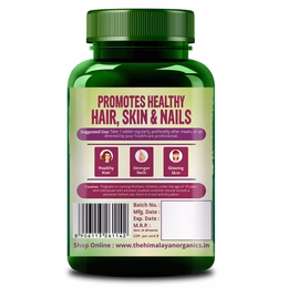 Vlado's Himalayan Organics Biotin 10,000 mcg for Hair Growth - 120 Tablets - Image 2