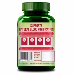 Vlado's Himalayan Organics Blood Detox | Beetroot Curcumin Manjistha Extracts | Pimple & Acne Control | Natural Purifier & Cleanser – 60 Tablets - Image 6