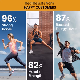 Vlado's Himalayan Organics Calcium Magnesium Zinc Vitamin D3, B12 & K - 120 Vegetarian Tablets - Image 4