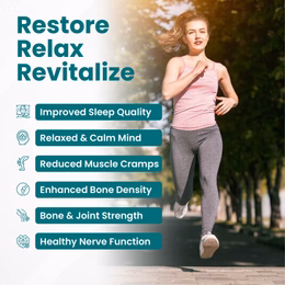 Vlado's Himalayan Organics Chelated Magnesium Glycinate Supplement 2000mg | Highly Absorbable Magnesium I Support in Muscle, Cramps, Recovery, & Nerve Relaxation, Better Sleep Quality for Men & Women - 120 Veg Tab - Image 3