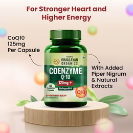 Vlado's Himalayan Organics CoQ10 -125mg With BioPepper - 5mg , COENZYME Q-10 125mg Supplement | High Absorption I Antioxidant Support Healthy Heart Boost Energy And Metabolism High Strength For Men And Women - 60 Veg Capsules - Image 6